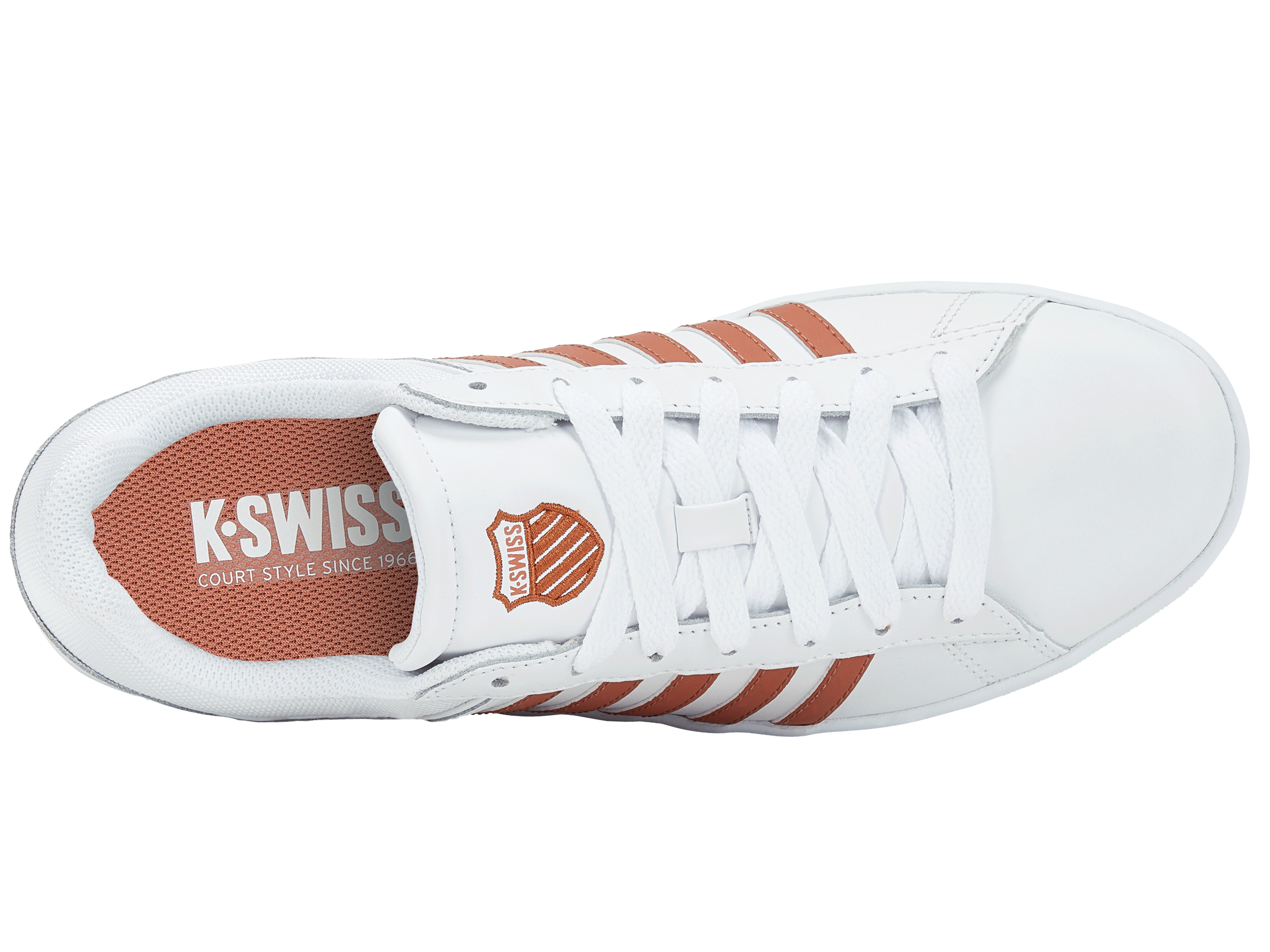 06154-137-M | COURT WINSTON | WHITE/AMBER BROWN