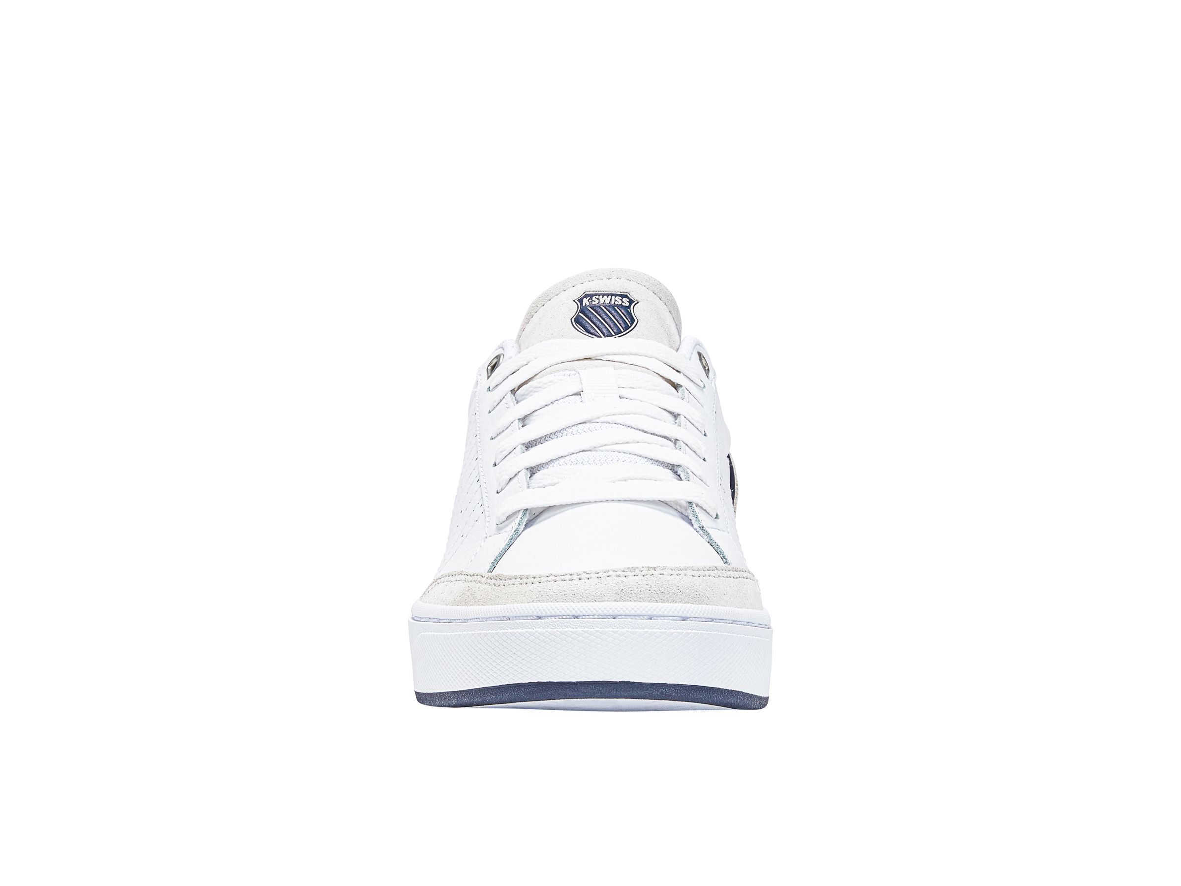 07411-122-M | COURT BLOCK | WHITE/IRISH CREAM/NAVY