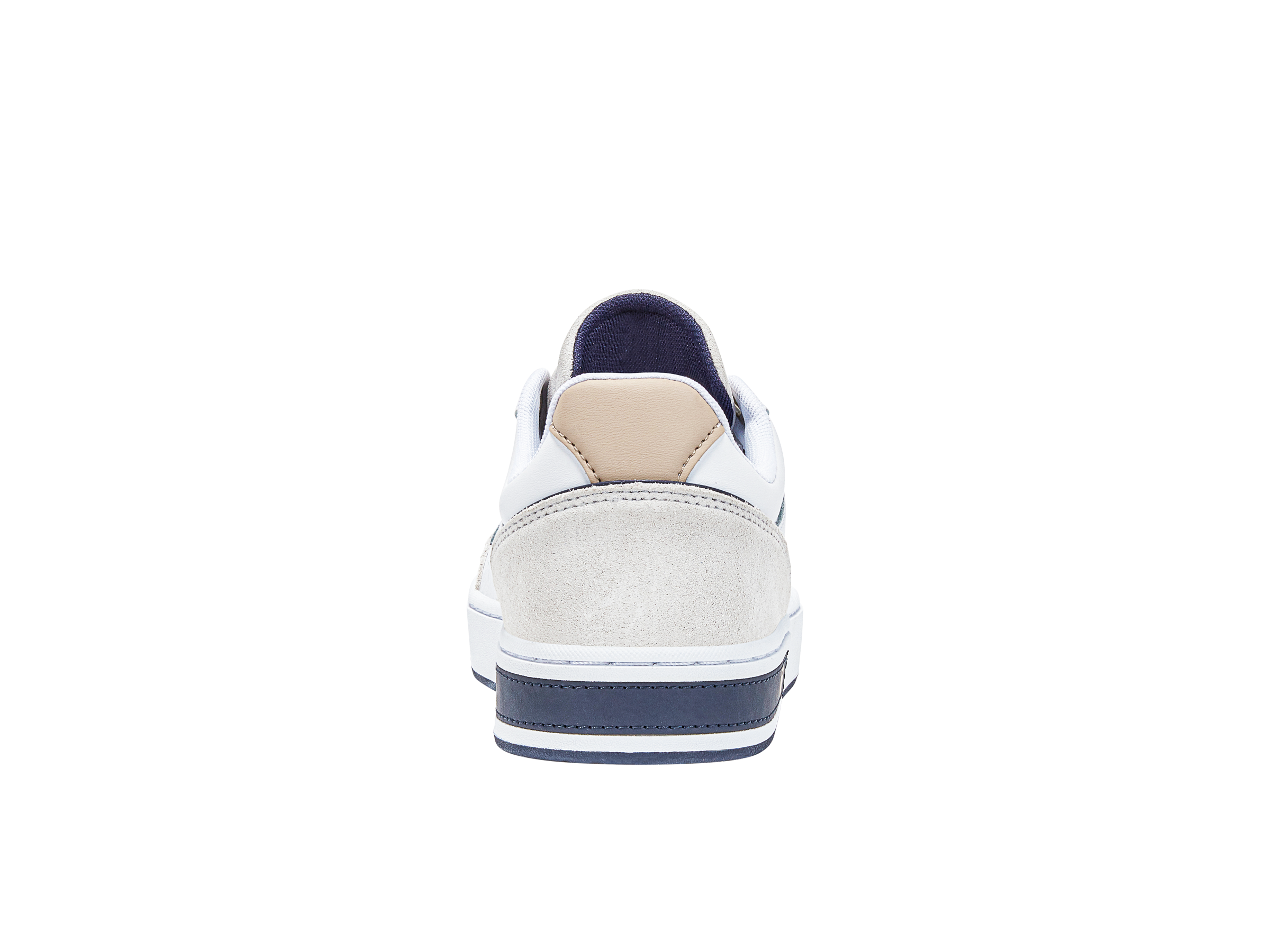 07411-122-M | COURT BLOCK | WHITE/IRISH CREAM/NAVY