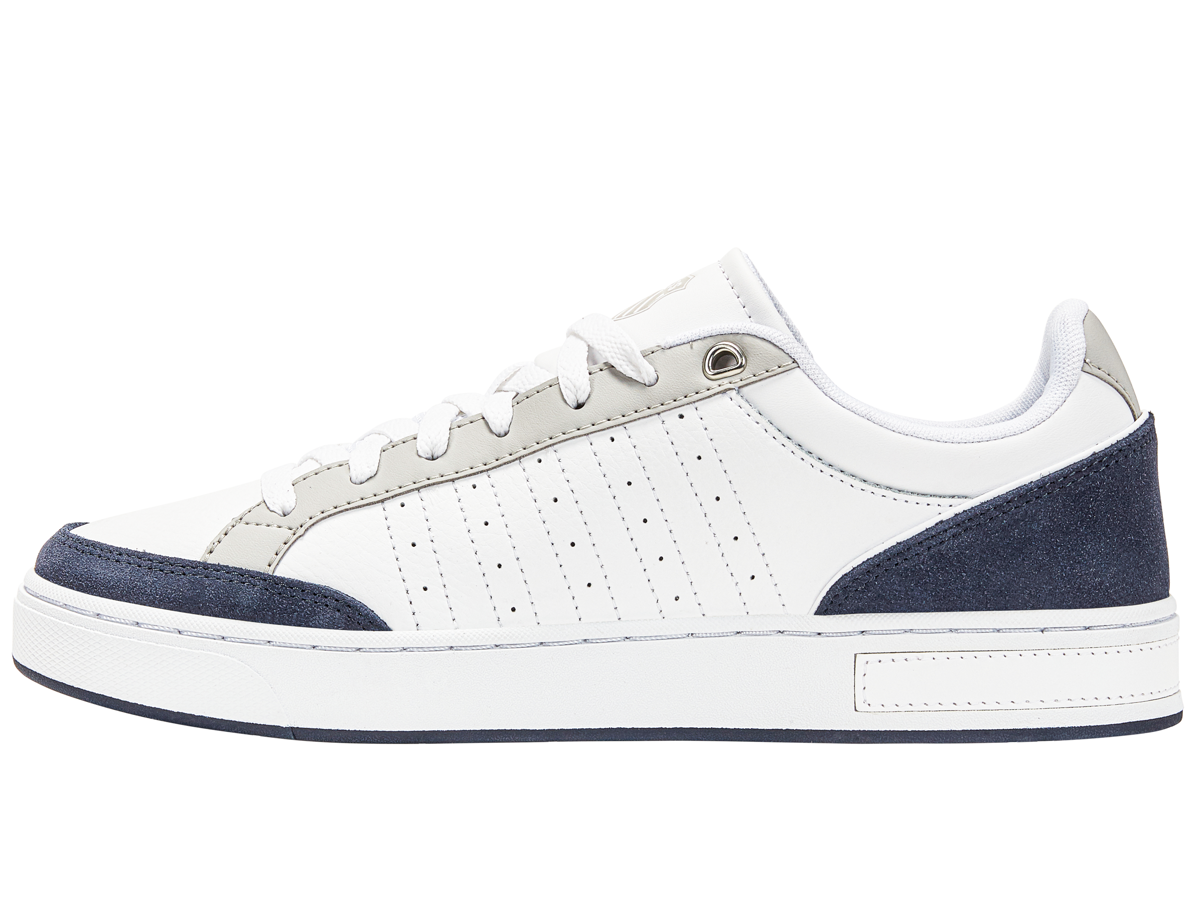 07411-123-M | COURT BLOCK | WHITE/NAVY/GRAY