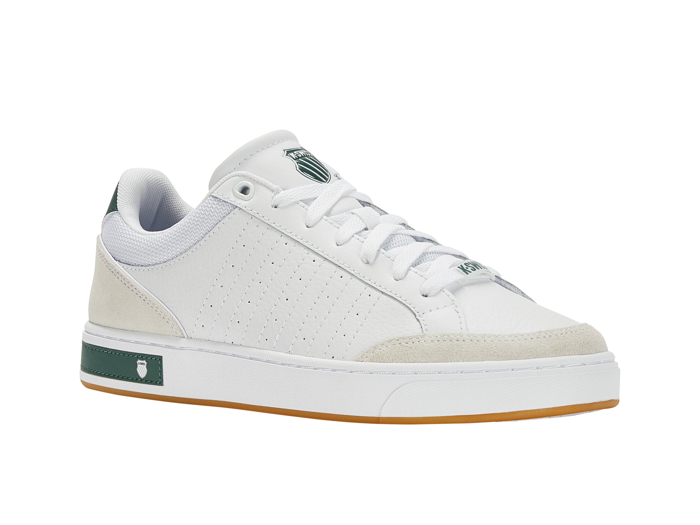 07411-904-M | COURT BLOCK | WHITE/POSY GREEN/GUM