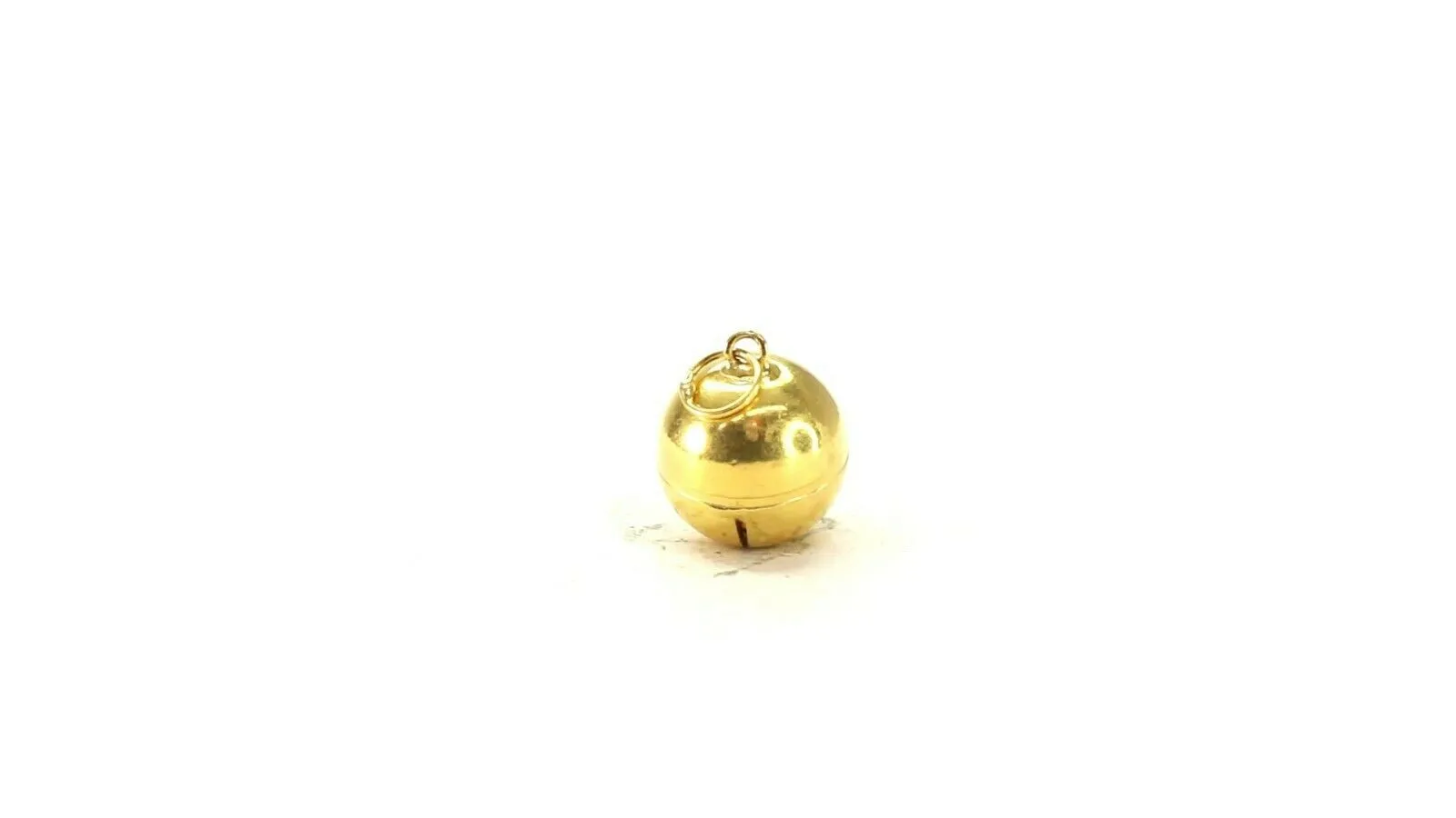 22k Pendant Solid Gold ELEGANT Classic Simple Ball Charm Pendant p3088