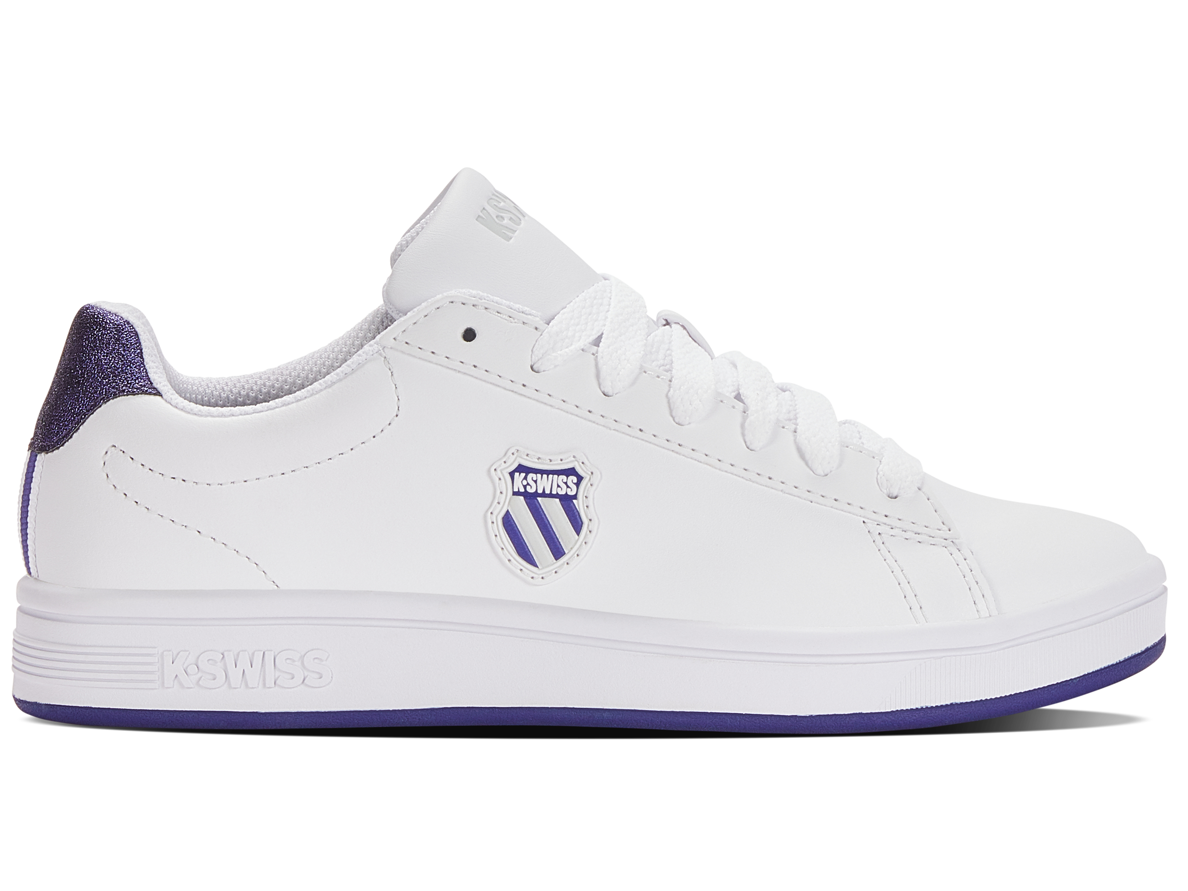 96599-946-M | COURT SHIELD | WHITE/DAWN BLUE/BLUE METALLIC