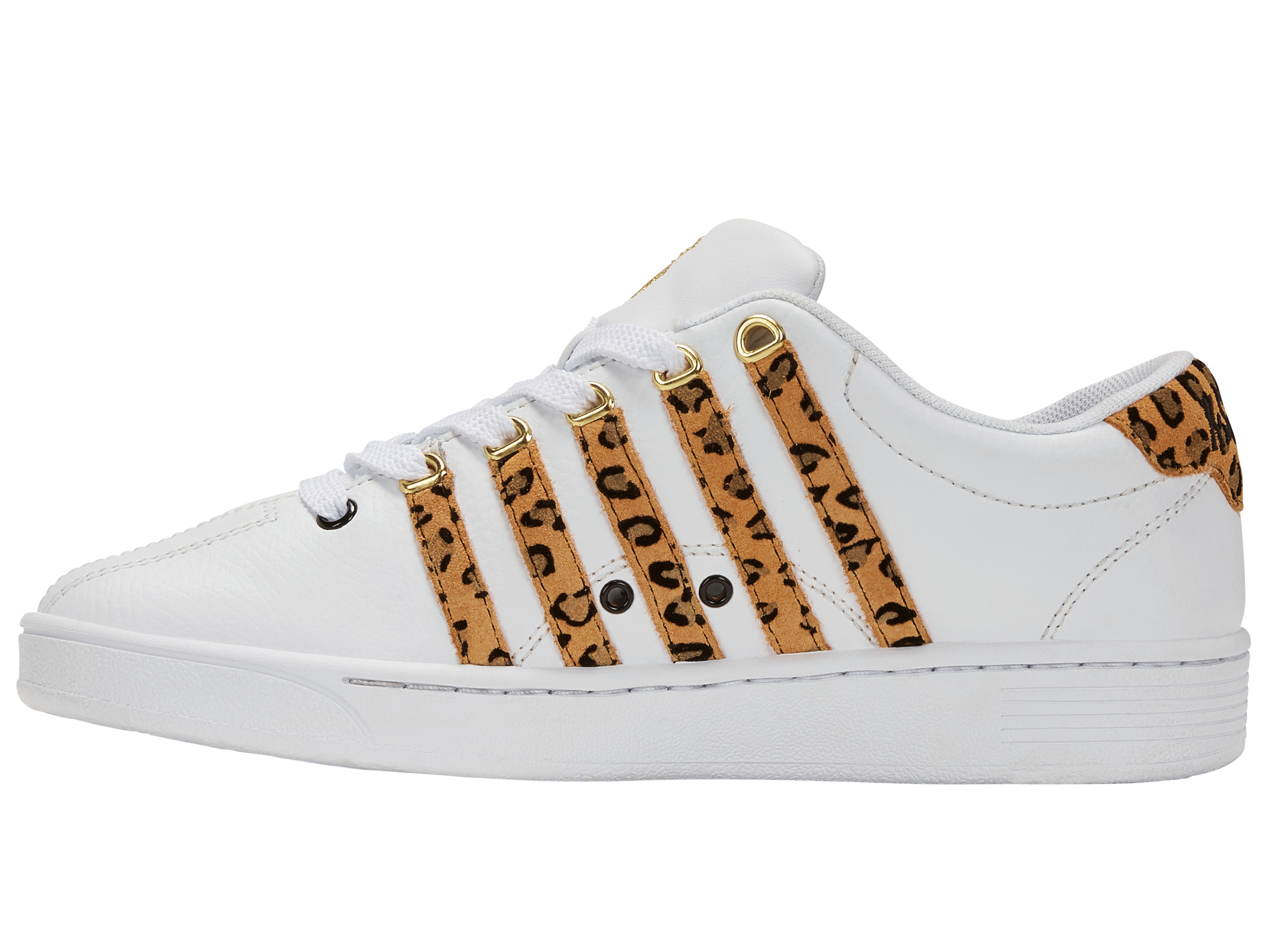 96793-138-M | COURT PRO II | WHITE/LEOPARD