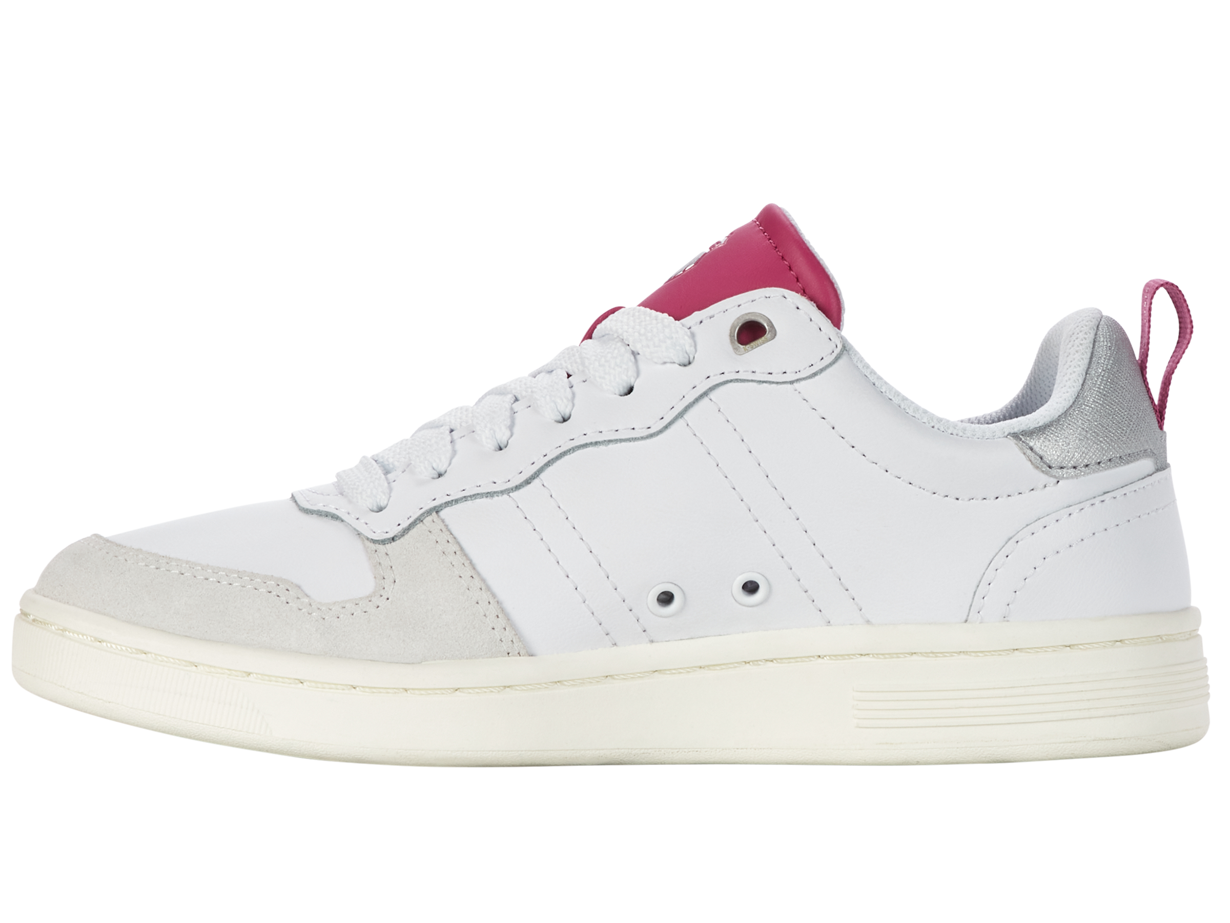 98903-976-M | LOZAN MATCH LTH | WHITE/RASPBERRY/STAR