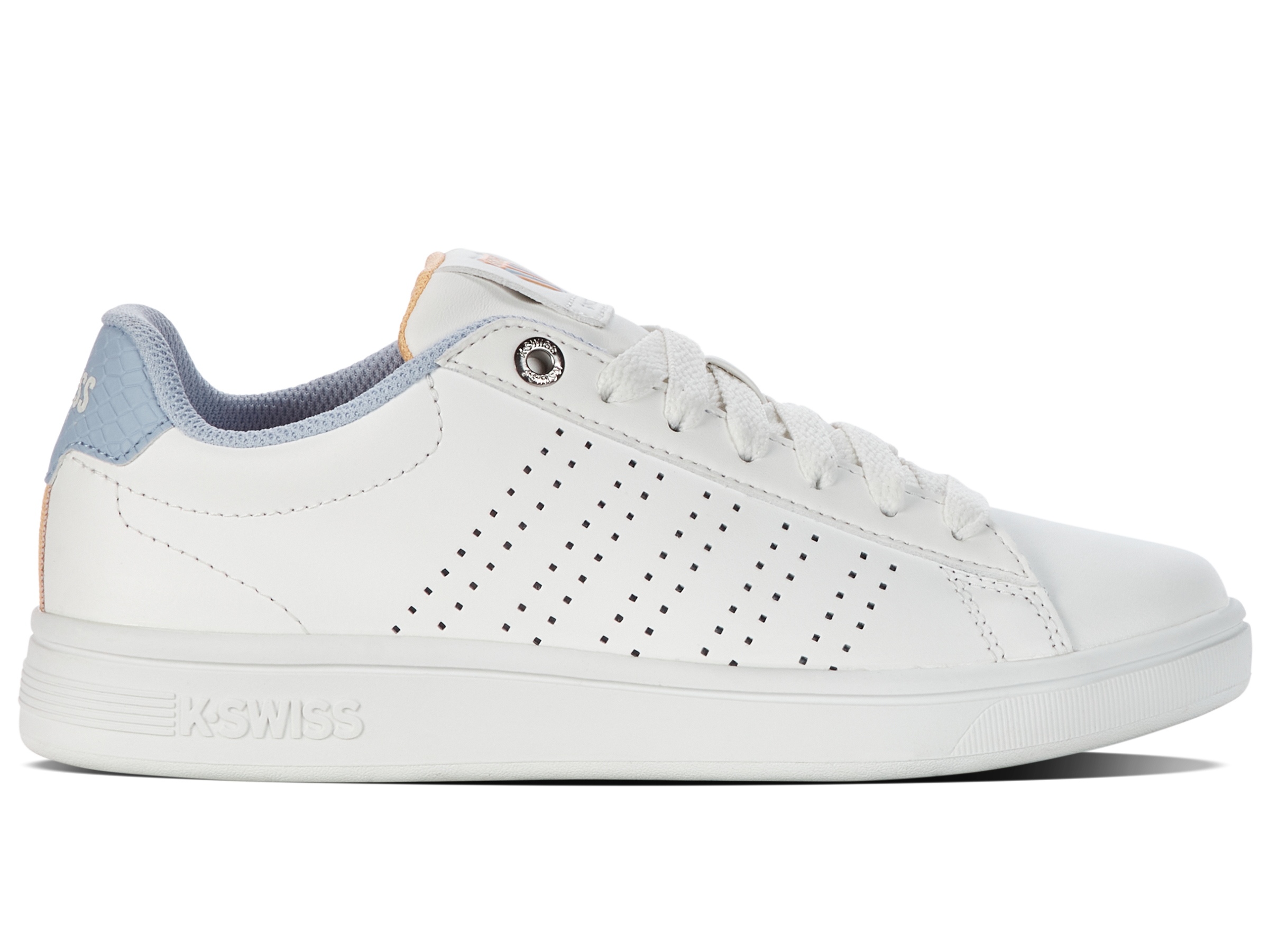 99188-157-M | BASE COURT | BRILLIANT WHITE/HEATHER/PEACH FUZZ