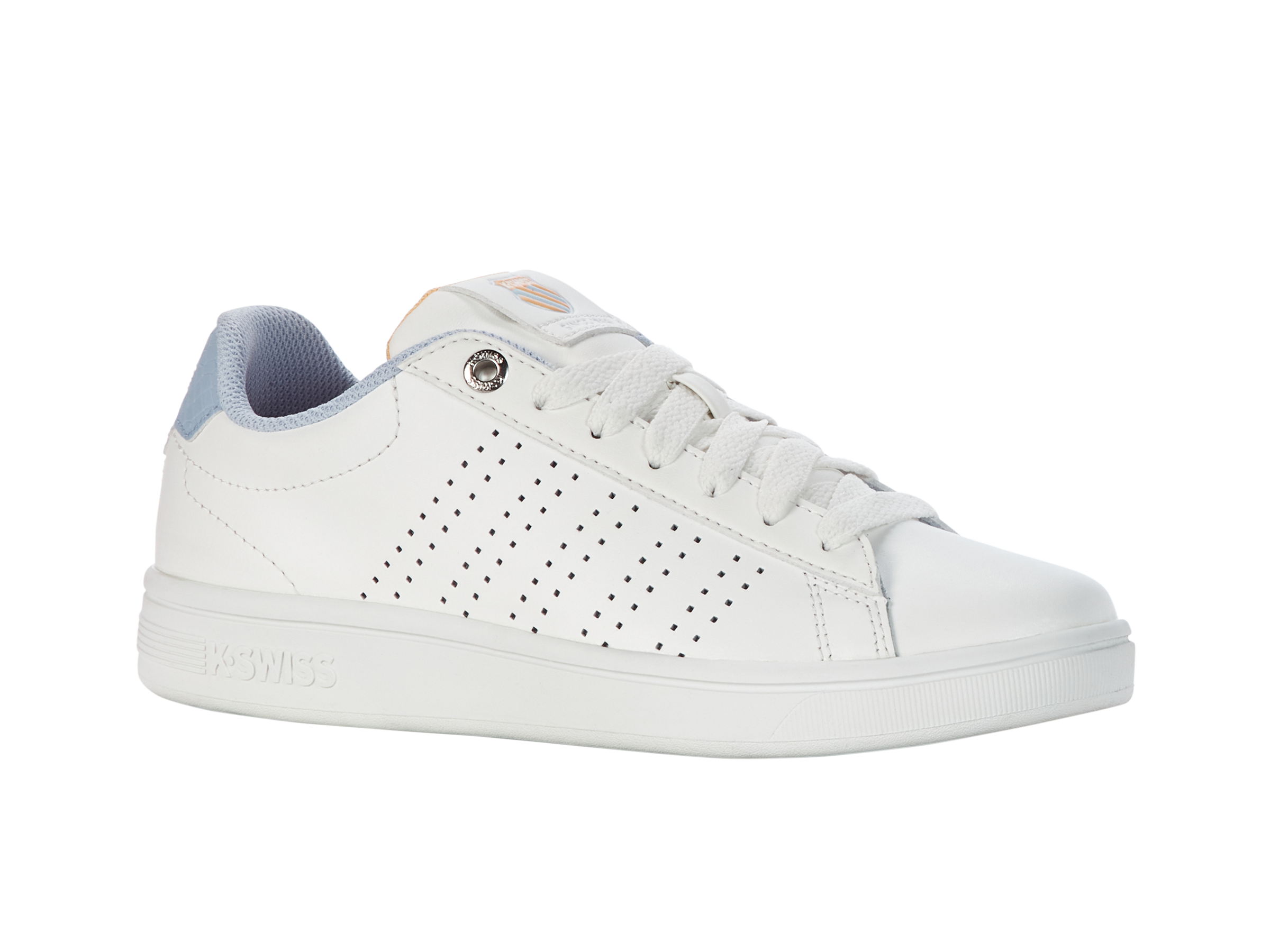 99188-157-M | BASE COURT | BRILLIANT WHITE/HEATHER/PEACH FUZZ