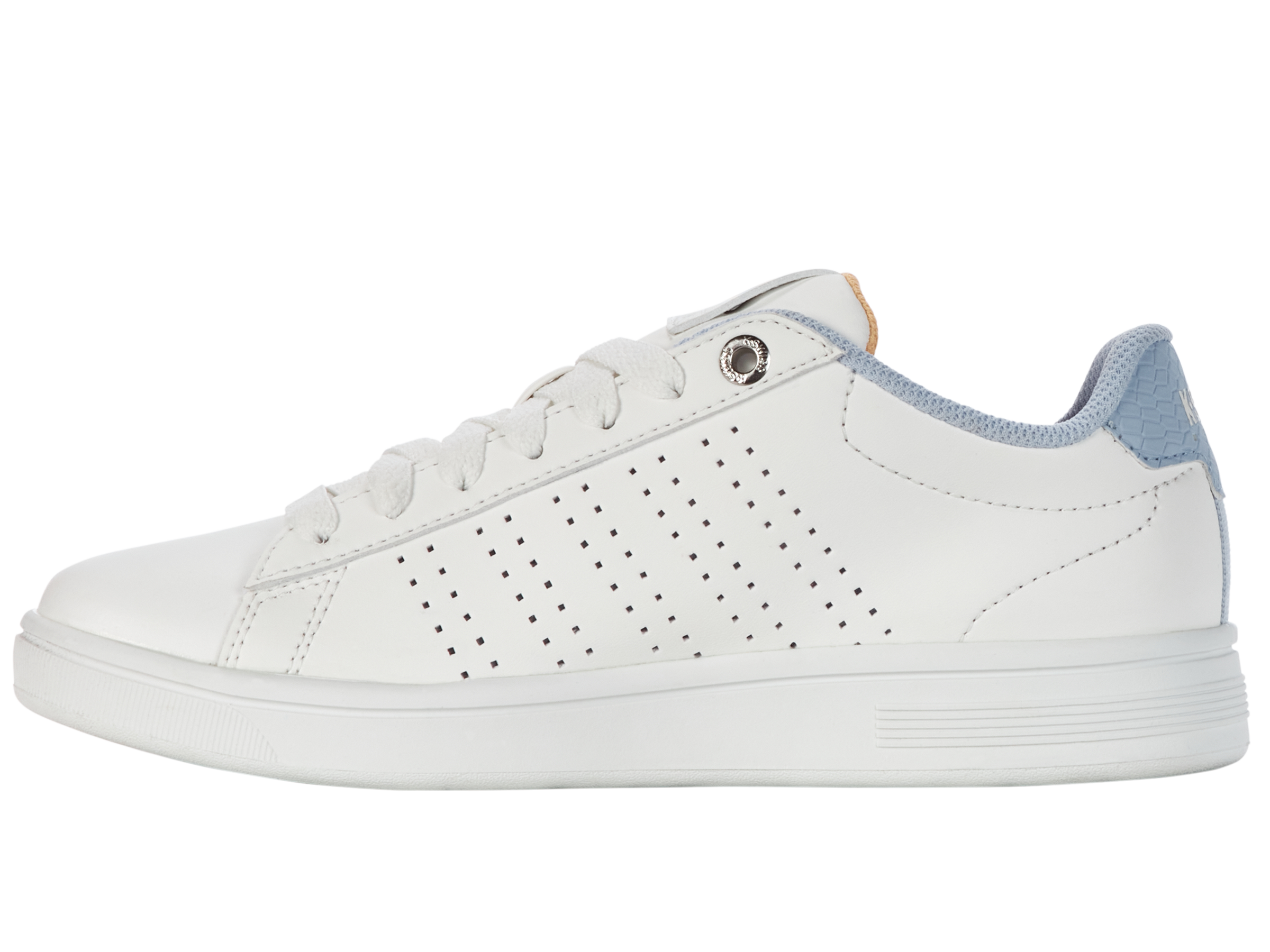 99188-157-M | BASE COURT | BRILLIANT WHITE/HEATHER/PEACH FUZZ