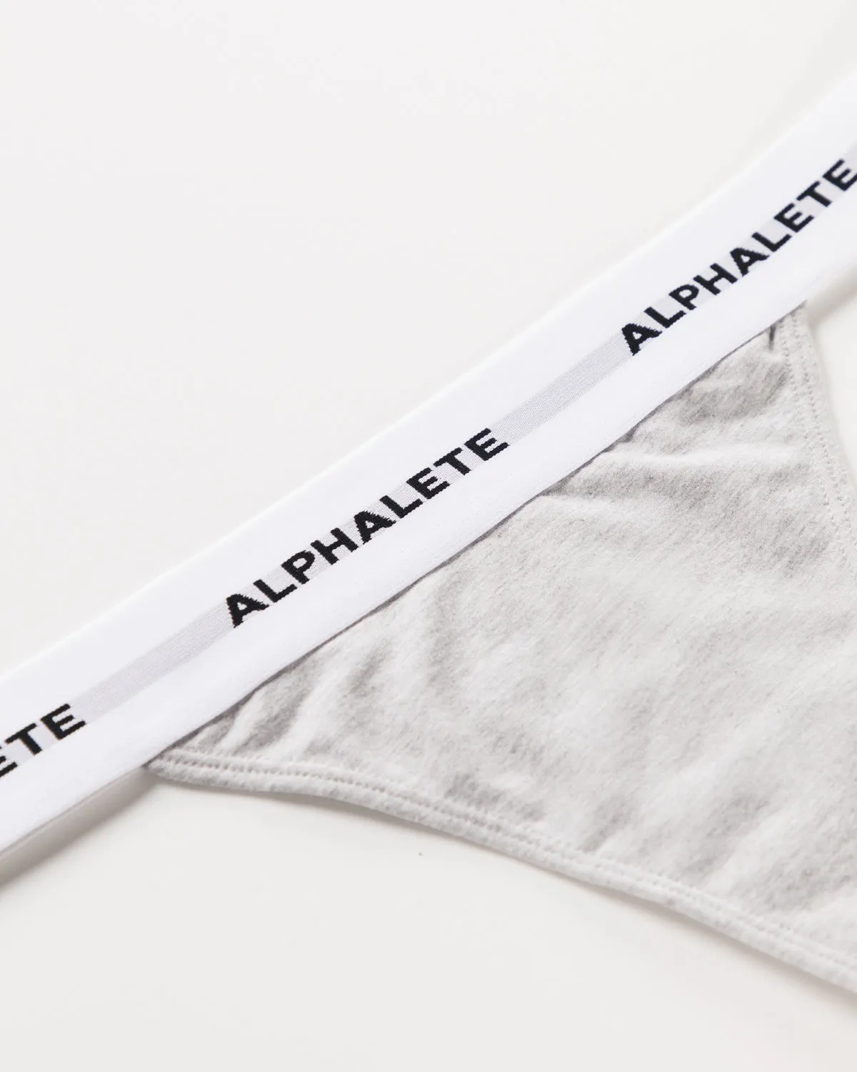 Acute Thong - Heather Grey