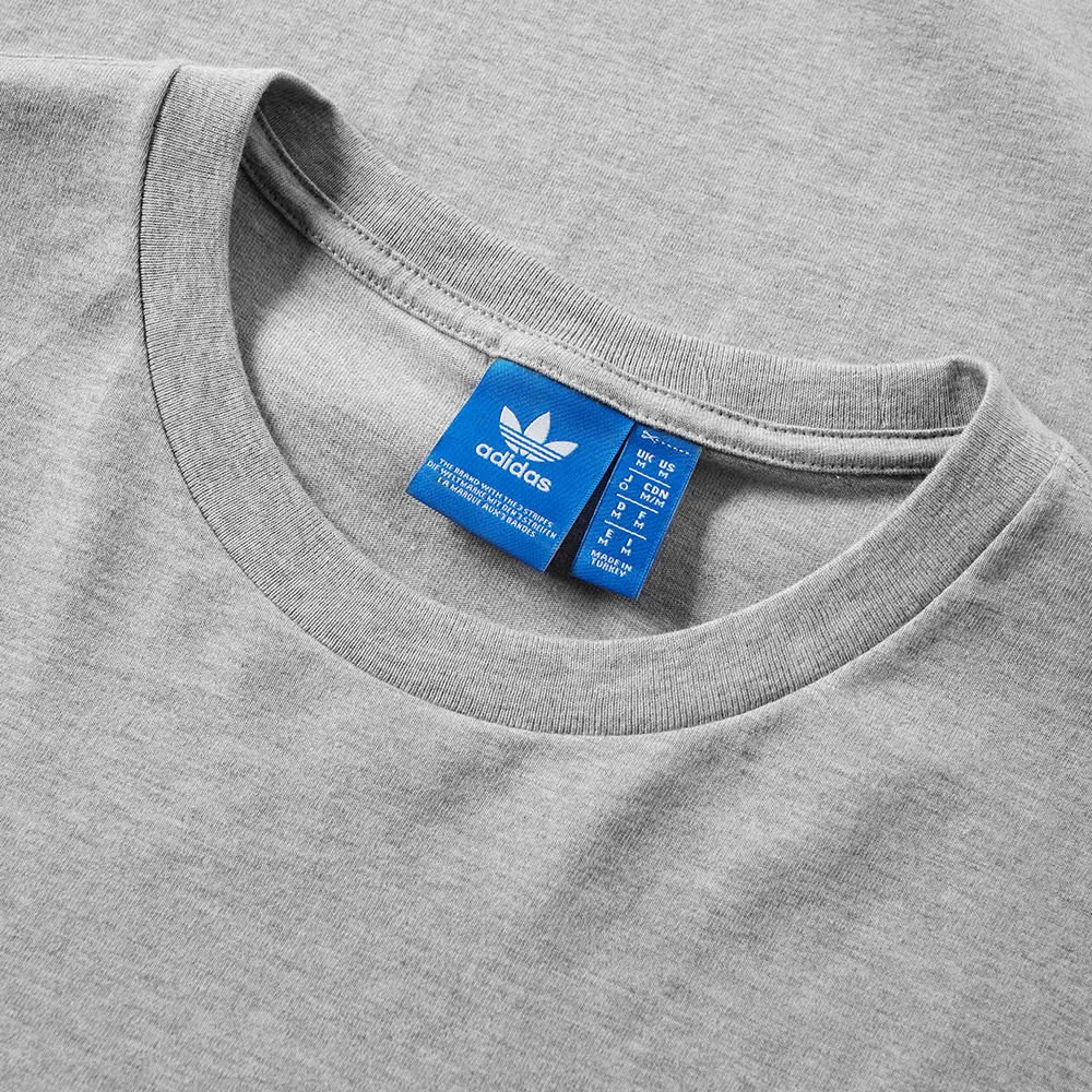 Adidas Elongated TeeMedium Grey Heather