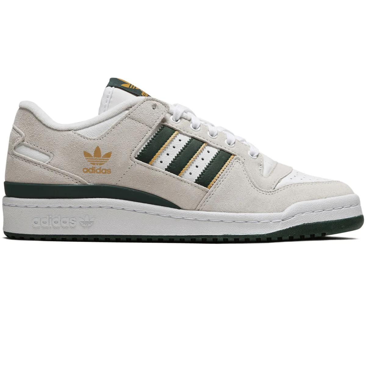 Adidas Forum 84 Low ADV Crystal White/Dark Green/Preloved Yellow