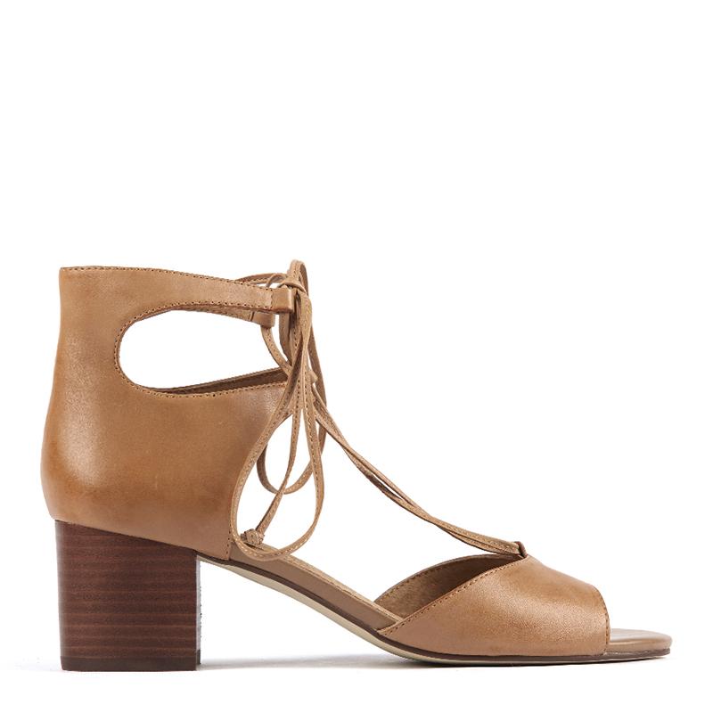 ALCOTT BLOCK HEEL LACE UP by Diana Ferrari