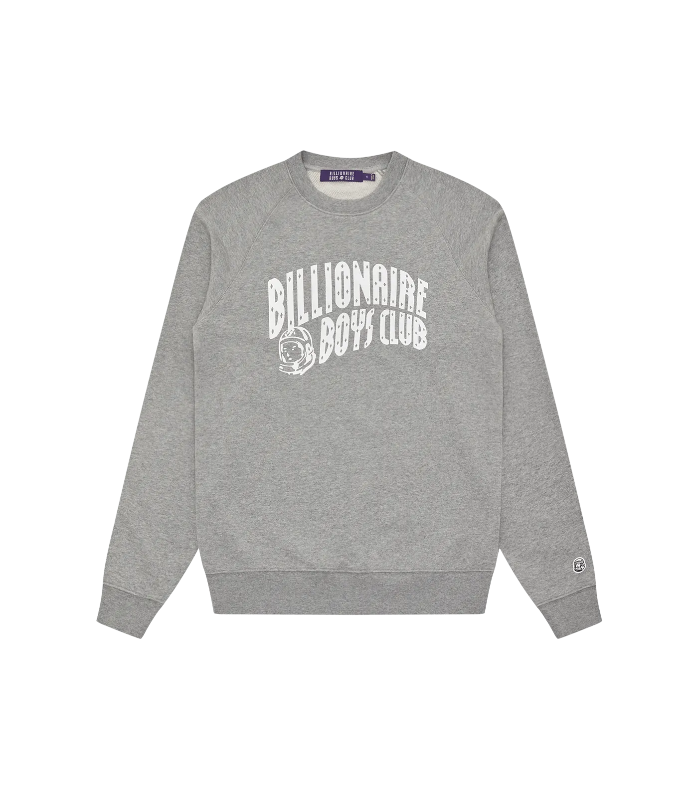 ARCH LOGO CREWNECK - HEATHER GREY