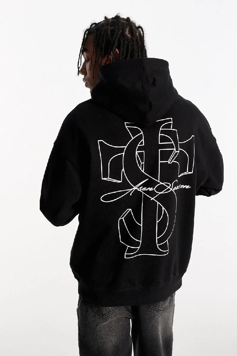 Back Logo Pullover Hoodie