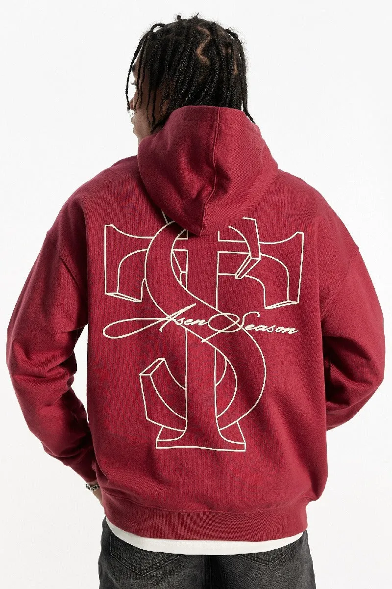 Back Logo Pullover Hoodie