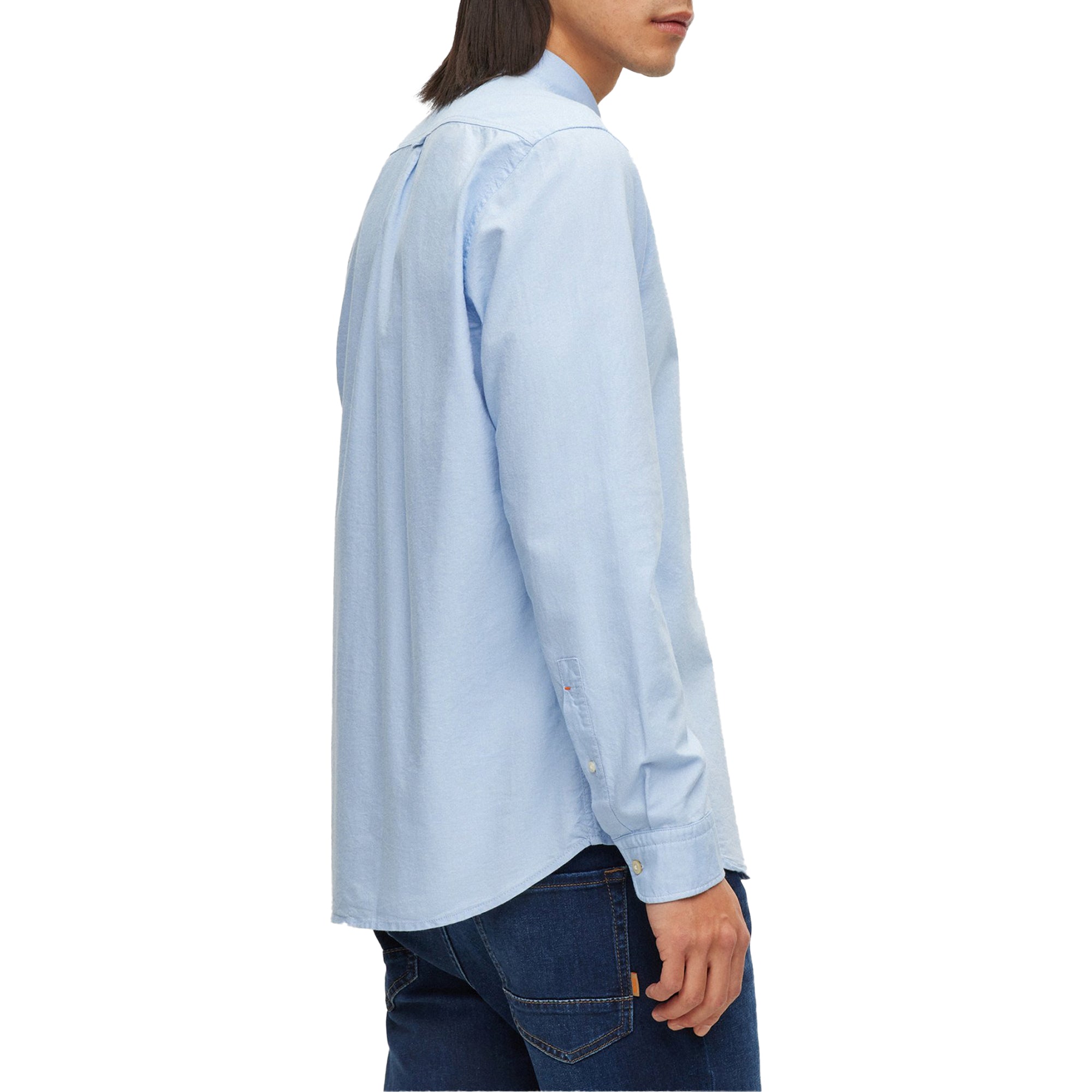 Boss Rickert Oxford Regular Fit LS Shirt - Sky Blue