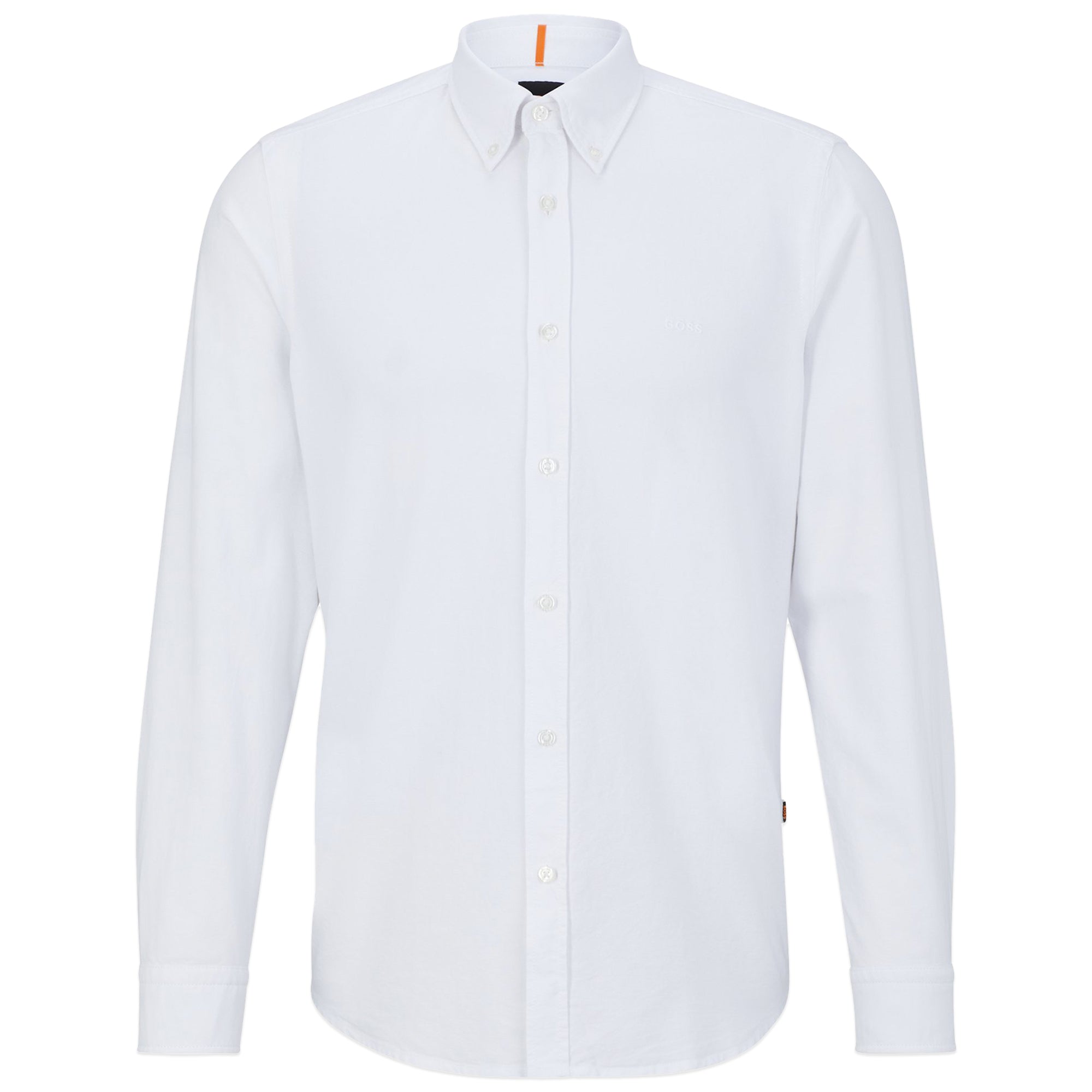 Boss Rickert Oxford Regular Fit Shirt - White