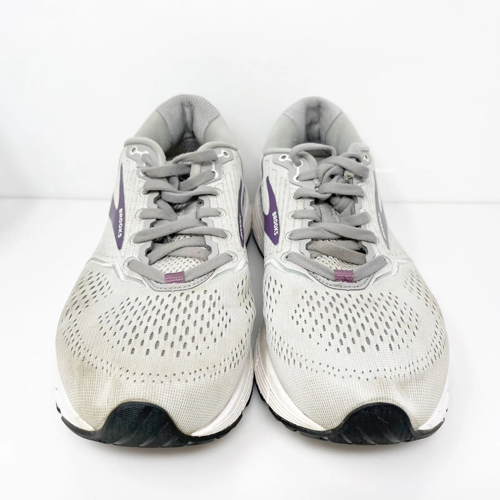 Brooks Womens Ariel 20 1203151B009 Gray Running Shoes Sneakers Size 10 B