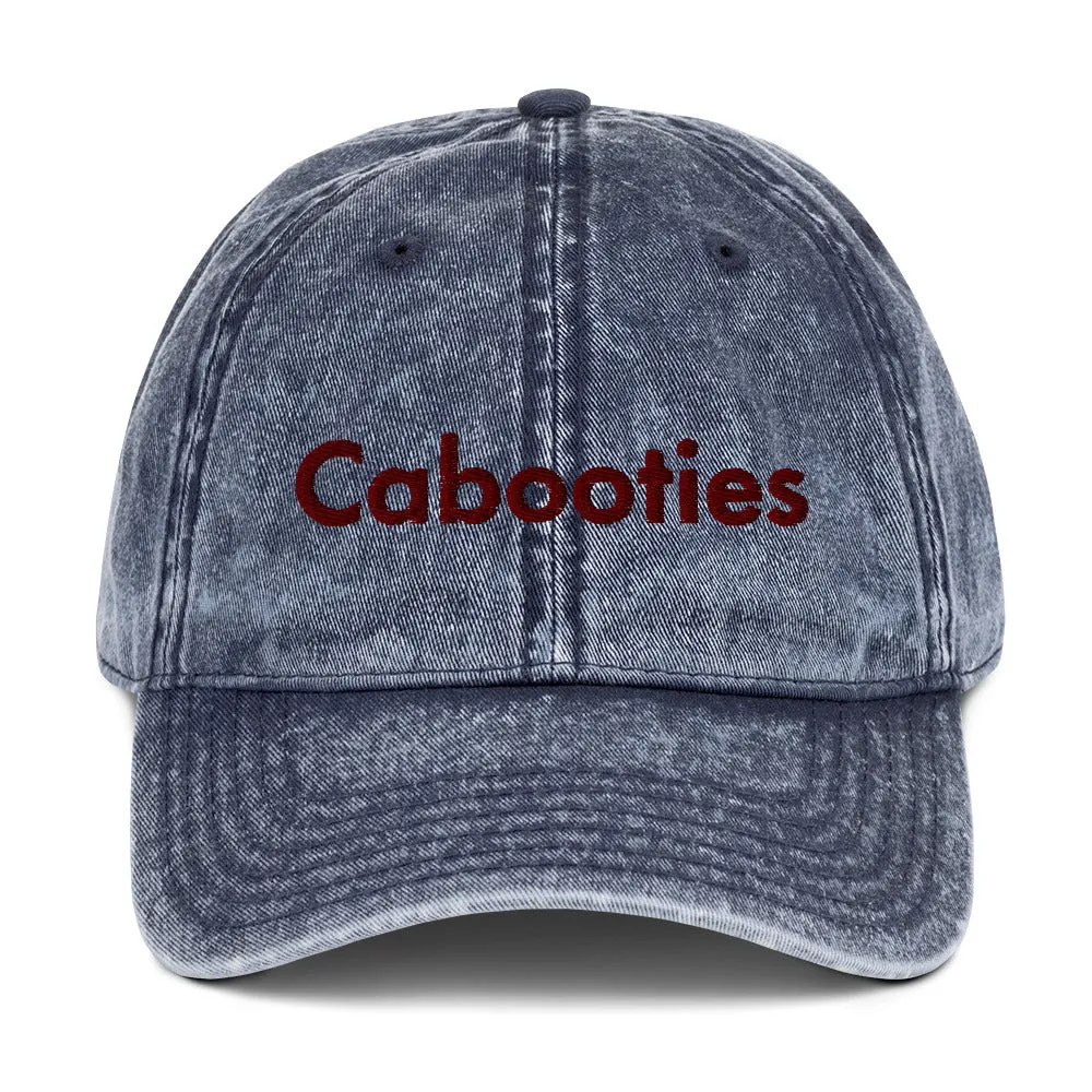 Cabooties Vintage Cotton Twill Cap for Adults