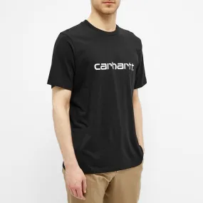 Carhartt WIP Retro Script TeeBlack & White