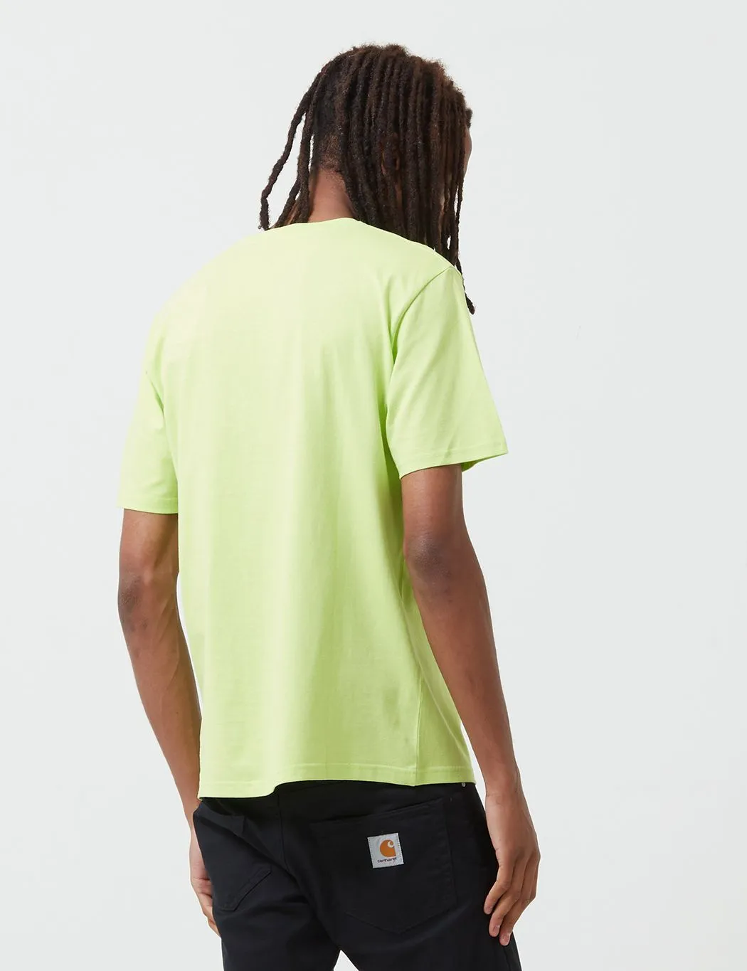 Carhartt-WIP Script T-Shirt - Lime/Black