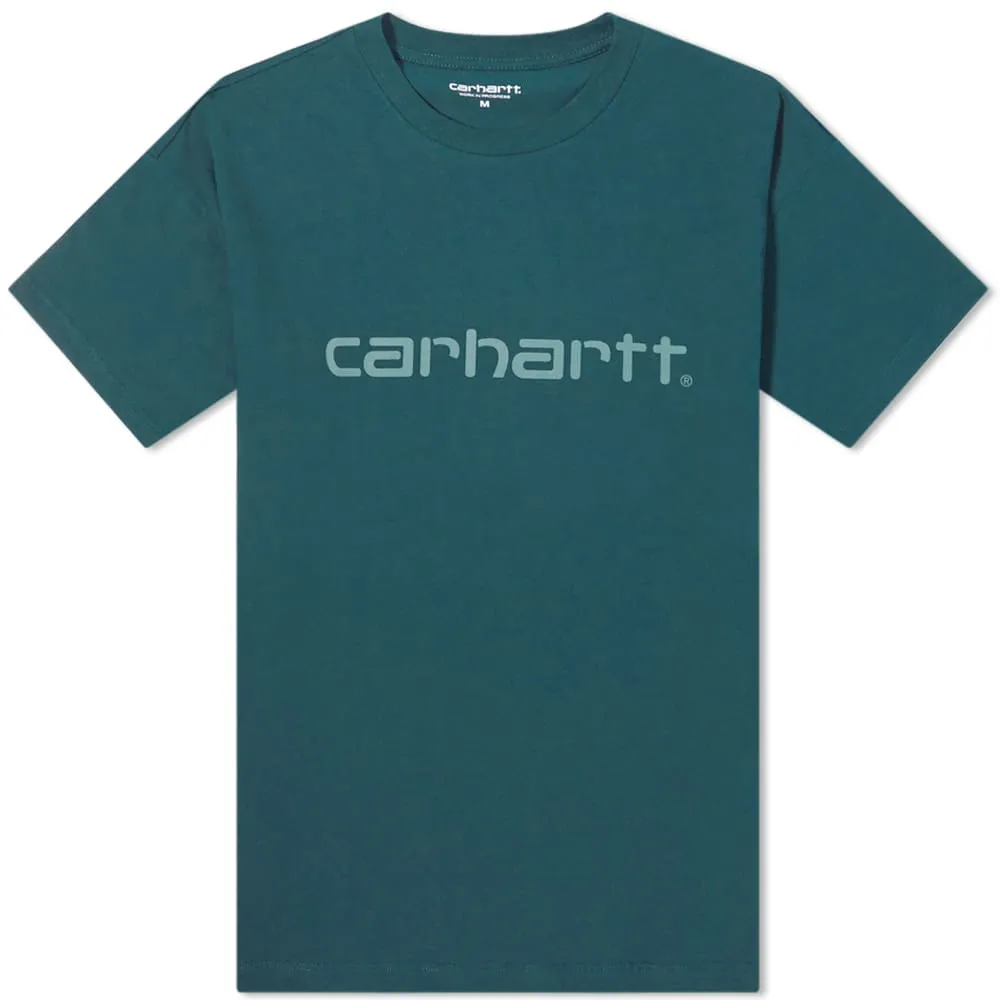 Carhartt WIP Script T-ShirtFrasier & Eucalyptus