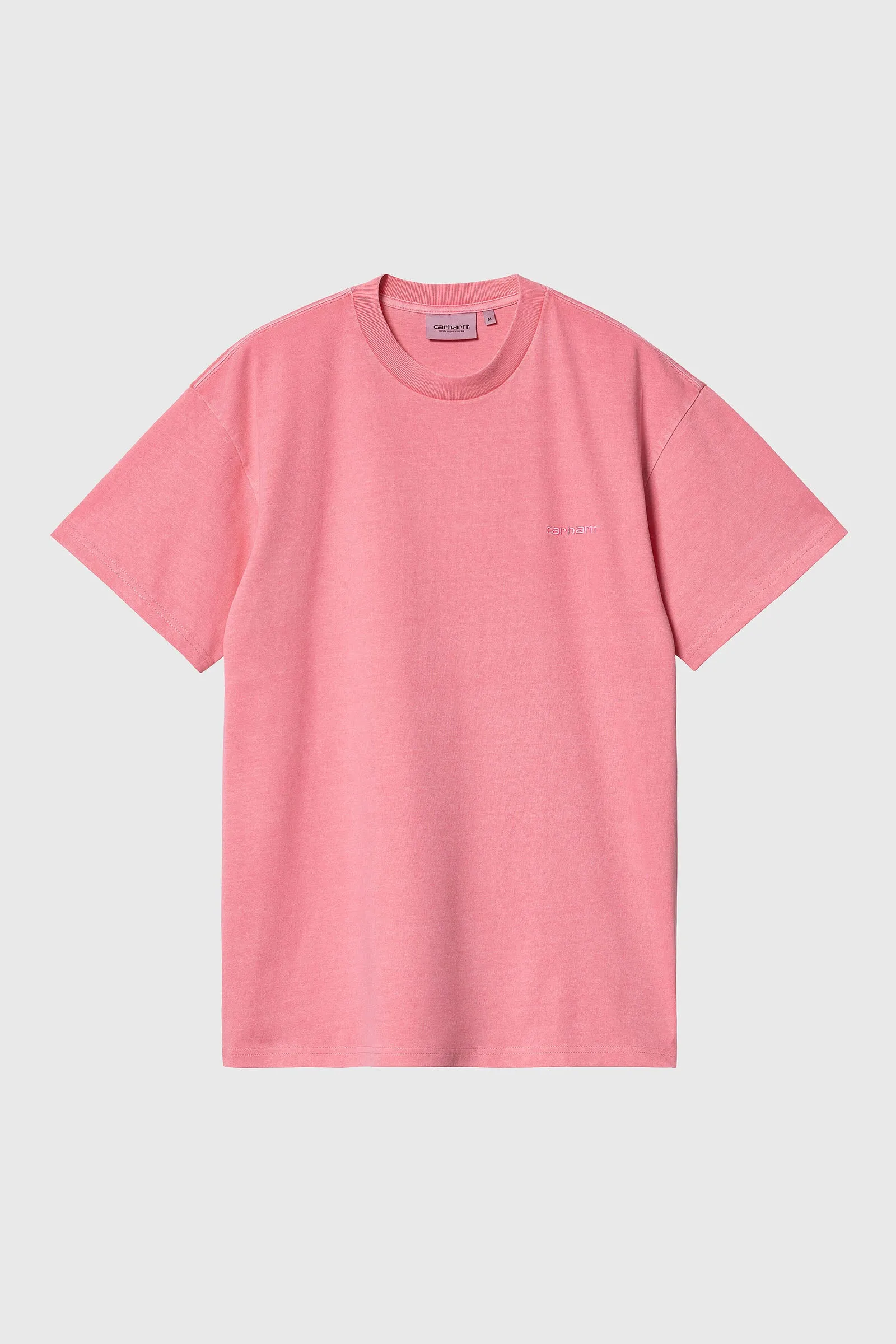 Carhartt Wip S/s Duster Script T-shirt Rosa Fluo Uomo