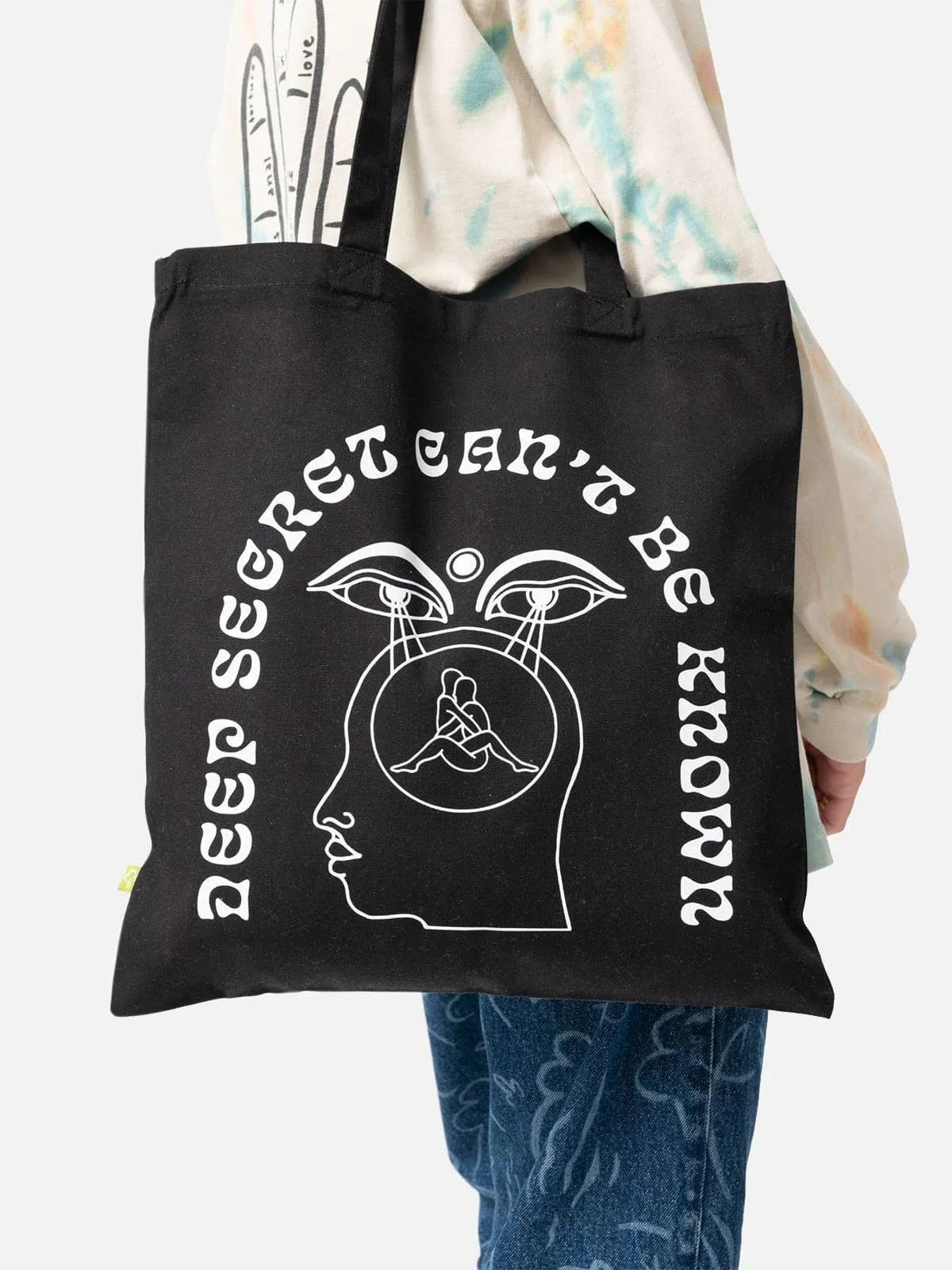 CARNE BOLLENTE Deep Secret Revenge Siyah Tote Bag