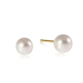 Classic Pearl 8mm Ball Stud