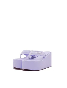 Coperni Lilac Wedge Sandal