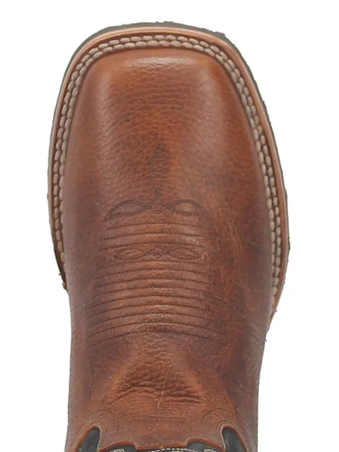 Dan Post DP4906 Mens BOLDON Western Leather Boots Cognac