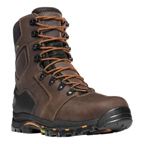 Danner Vicious 8in NMT Mens Brown Leather Safety Toe GTX Work Boots 13868