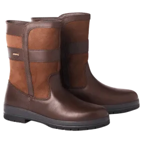 Dubarry Roscommon Leather Boots in Walnut