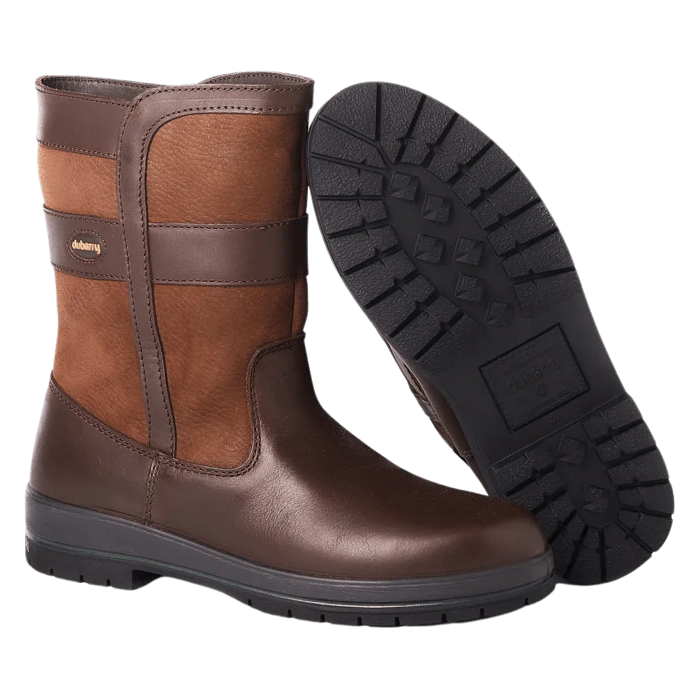 Dubarry Roscommon Leather Boots in Walnut