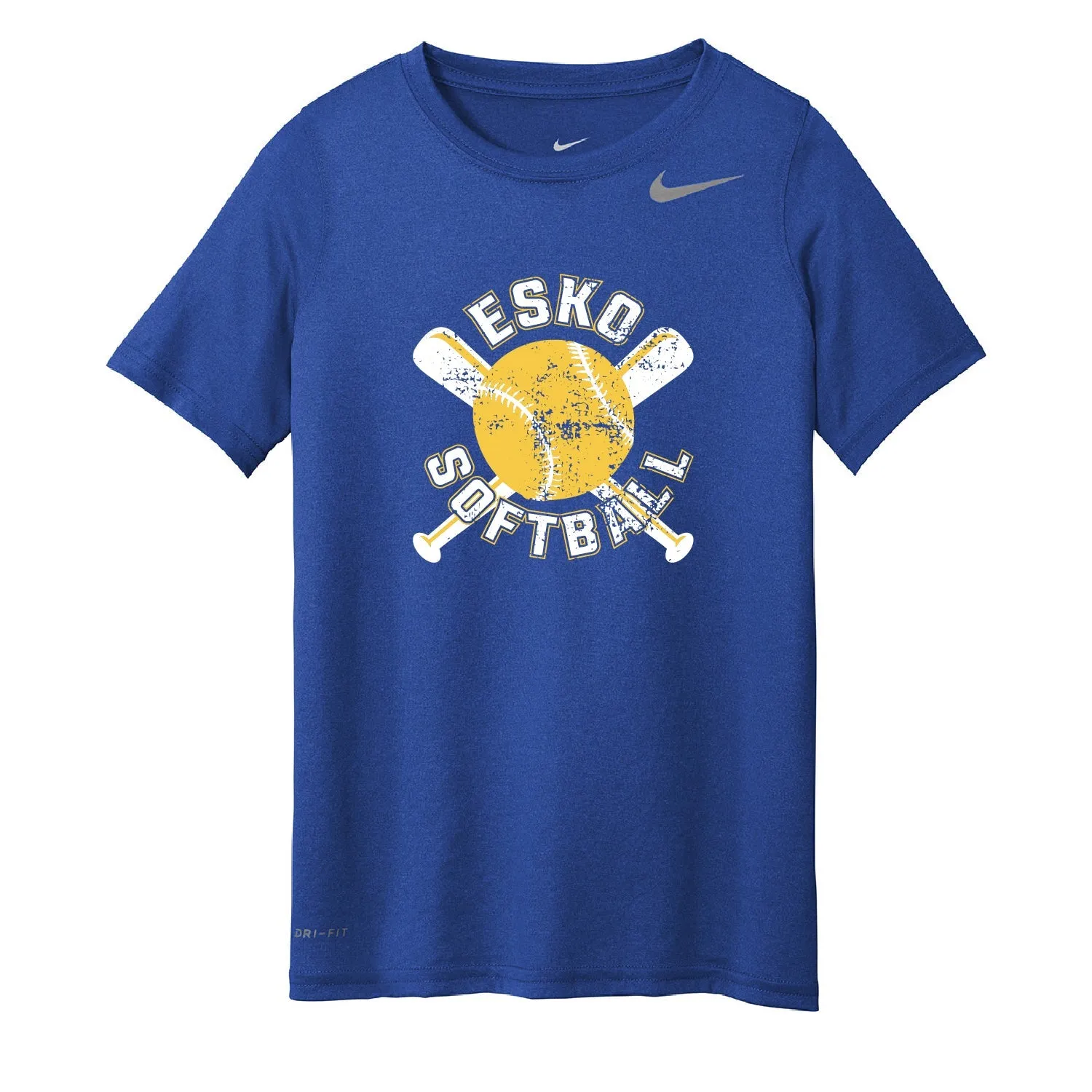 Esko Softball Nike Youth Legend Tee