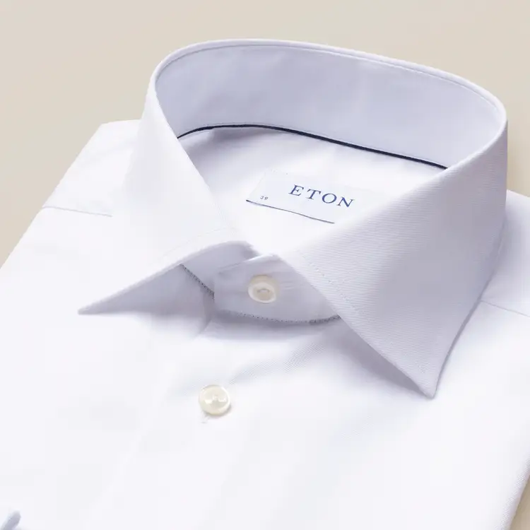 ETON Contemporary Signature Twill Dress Shirt – French cuff