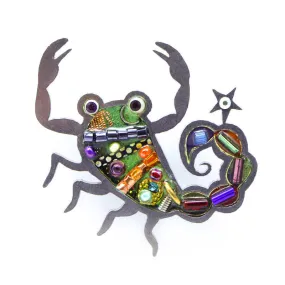 Geo Cluster Scorpio Pin