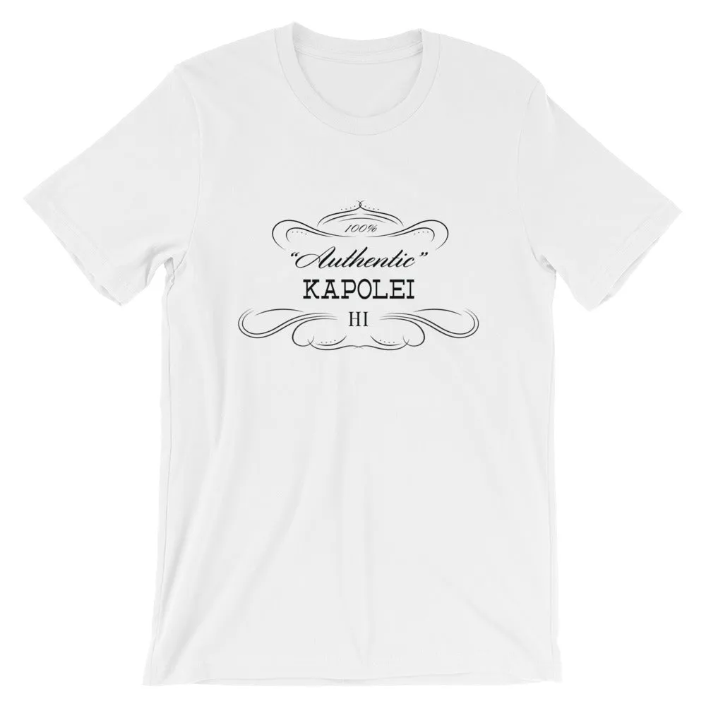 Hawaii - Kapolei HI - Short-Sleeve Unisex T-Shirt - Authentic