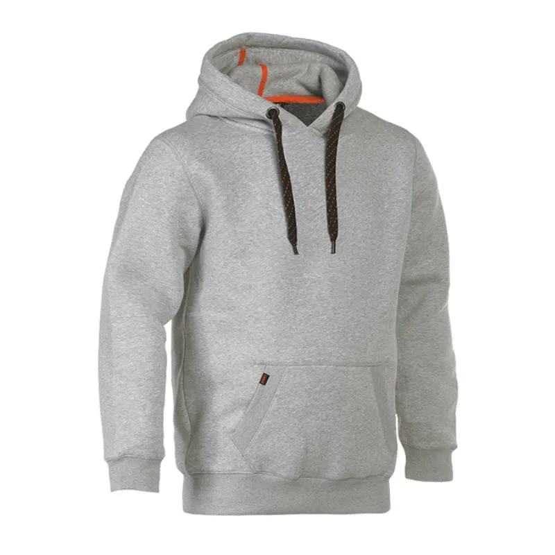 Herock Hesus Hooded Work Sweatshirt (Light Heather Grey)