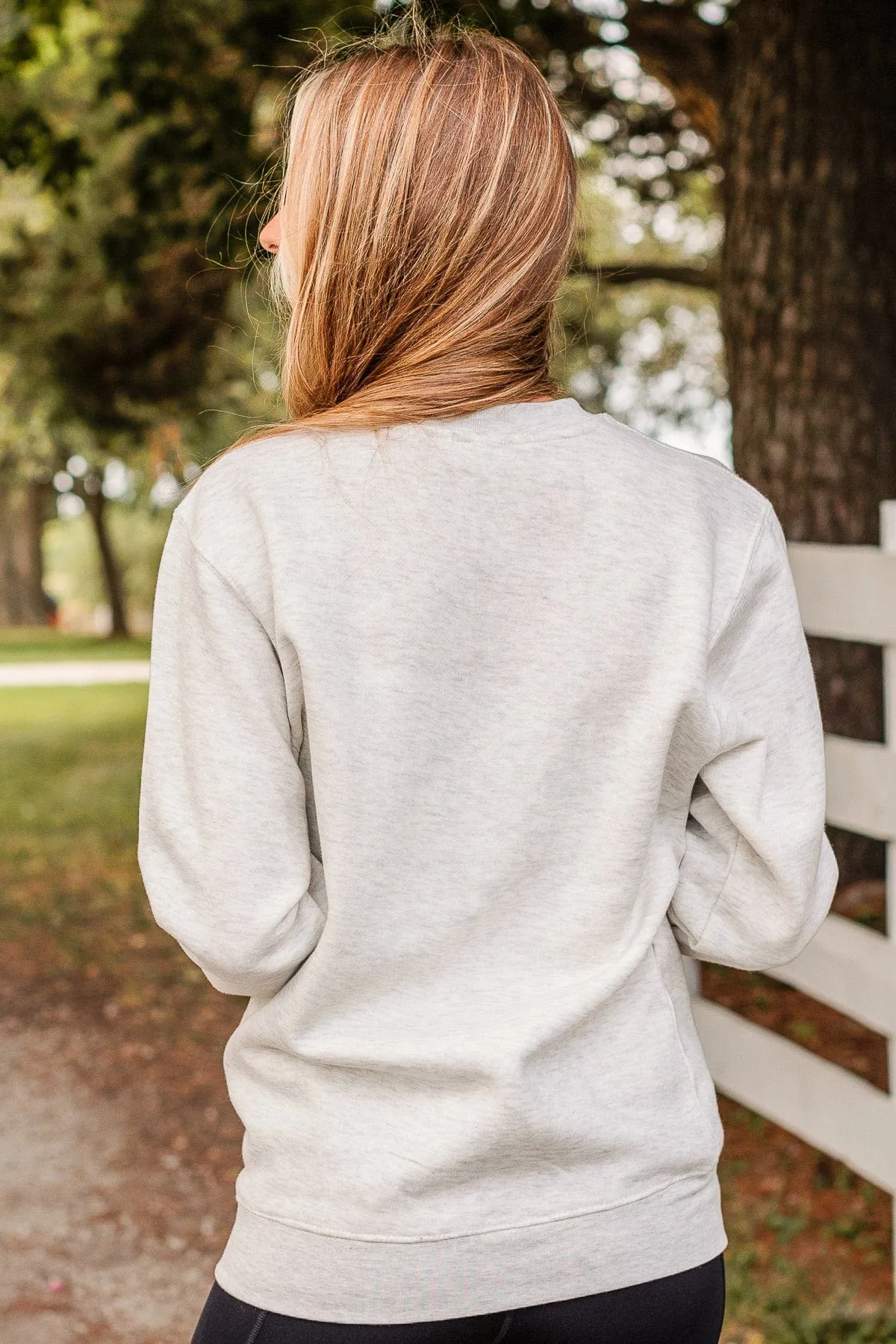 Homebody Crew Neck- Light Heather Grey