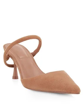 Kaian Wrap Pump in Toffee