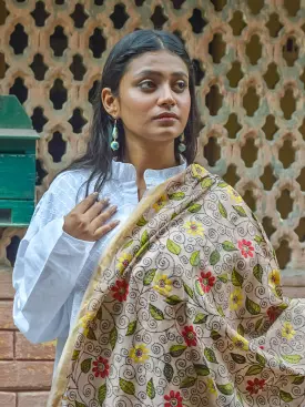 Kaisori Maheswari Kantha dupatta - ShIuli