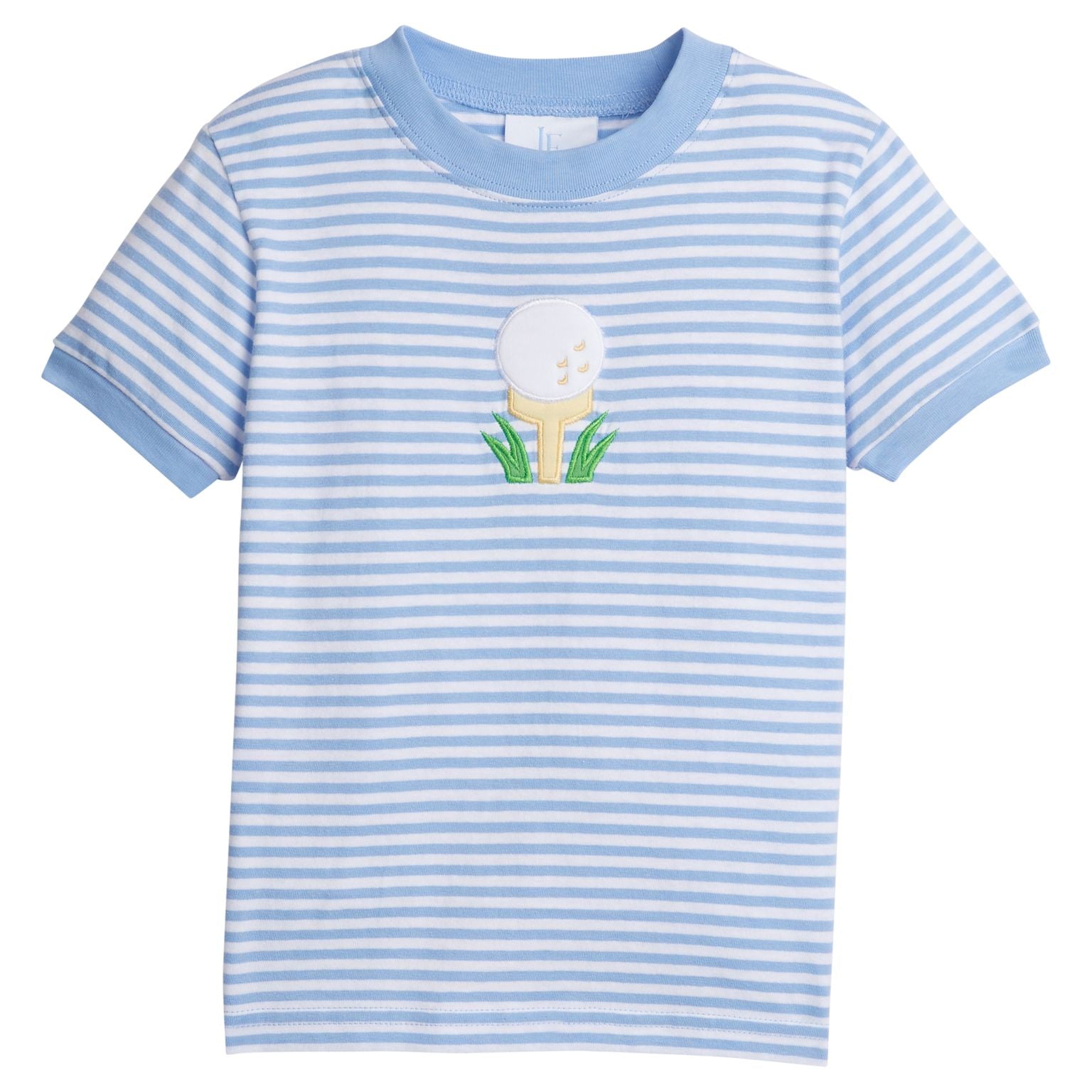 Little English - Appliqué T-Shirt - Golf Tee