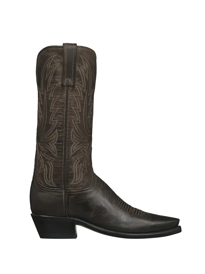 Lucchese N4554.54 Womens SAVANNAH Western Boot Dark Brown