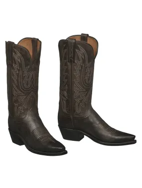 Lucchese N4554.54 Womens SAVANNAH Western Boot Dark Brown