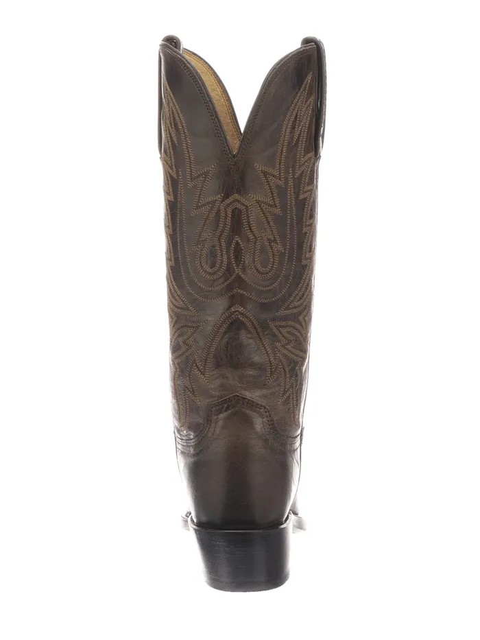 Lucchese N4554.54 Womens SAVANNAH Western Boot Dark Brown