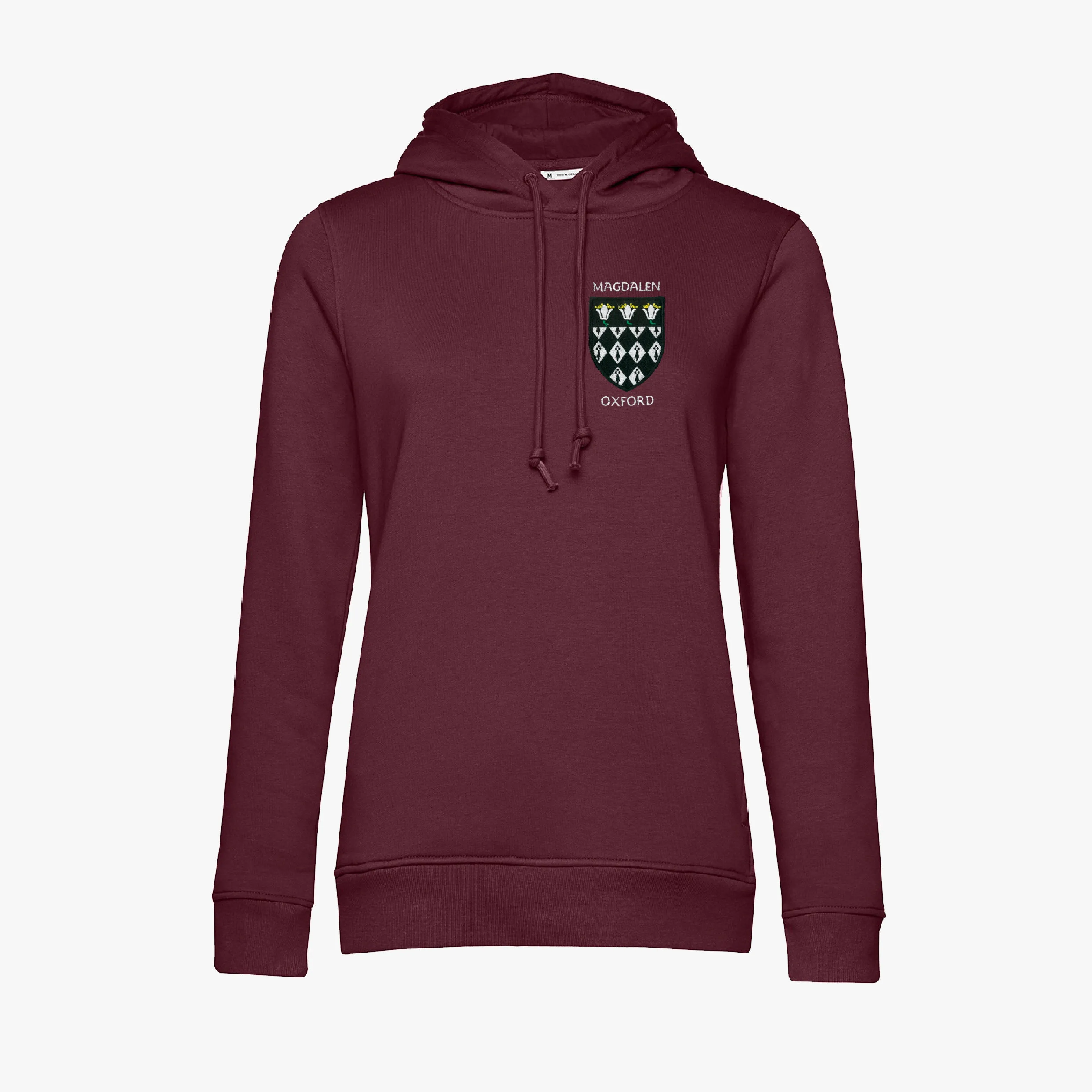 Magdalen College Ladies Organic Embroidered Hoodie