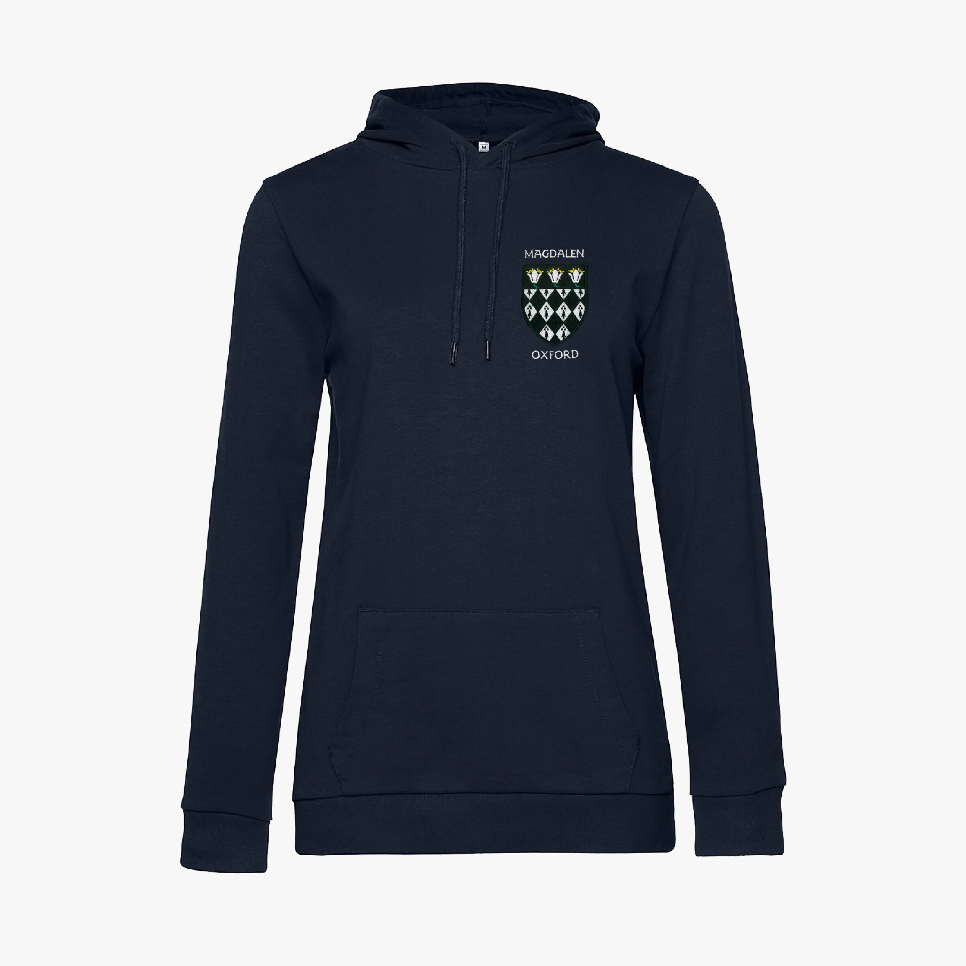 Magdalen College Ladies Organic Embroidered Hoodie