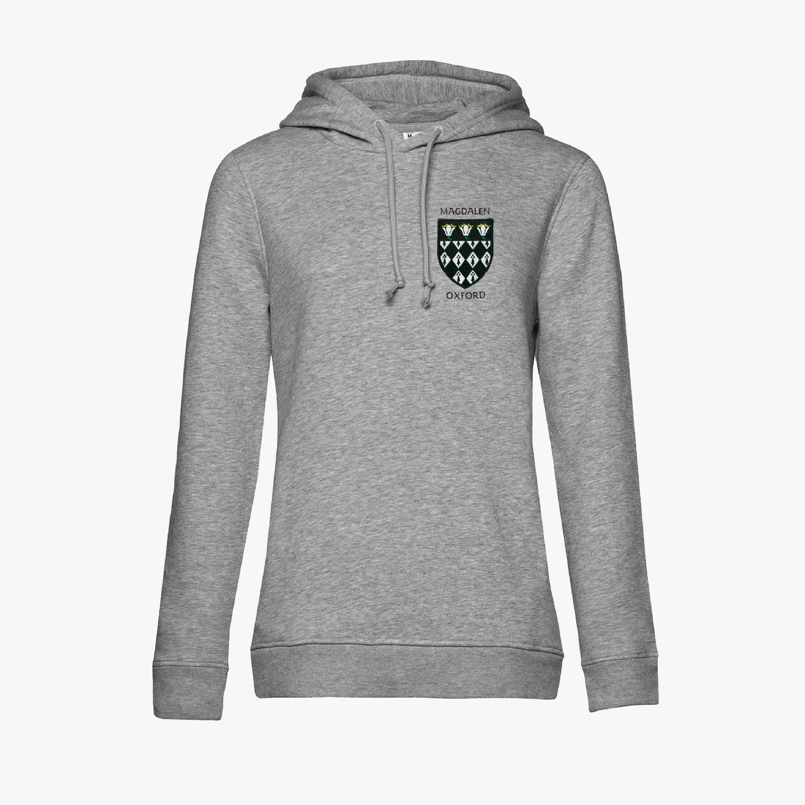 Magdalen College Ladies Organic Embroidered Hoodie