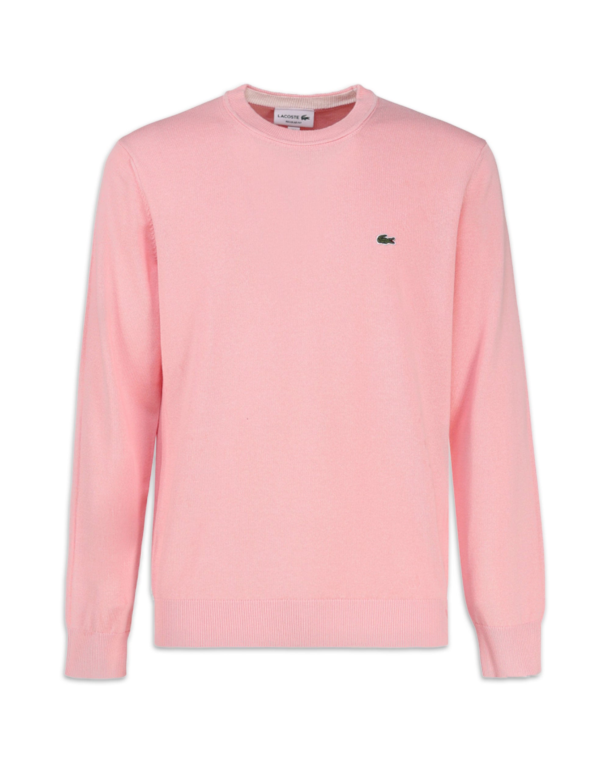 Maglione Uomo Lacoste Filo Regular Fit Rosa